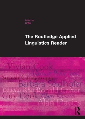 Routledge Applied Linguistics Reader book