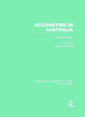 Accounting in Australia by Robert Parker