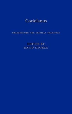 Coriolanus, 1687-1940 book