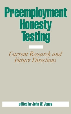 Preemployment Honesty Testing book
