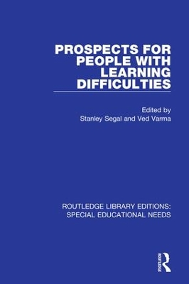 Prospects for People with Learning Difficulties by Stanley Segal