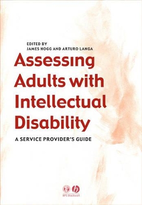 Assessing Adults with Intellectual Disability book