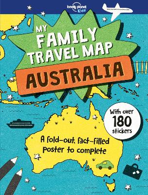 My Family Travel Map - Australia book