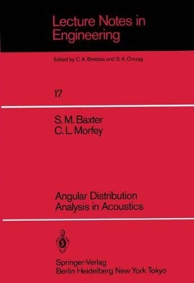 Angular Distribution Analysis in Acoustics book