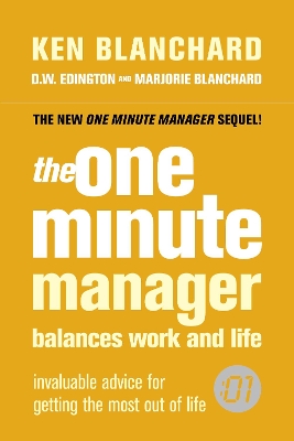 One Minute Manager Balances Work and Life book