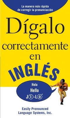 DIGALO CORRECTAMENTE EN INGLES book