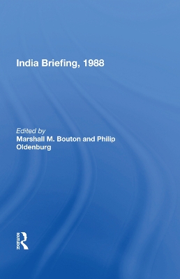 India Briefing, 1988 book