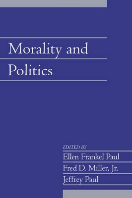 Morality and Politics: Volume 21, Part 1 book