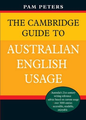 Cambridge Guide to Australian English Usage book