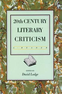 Twentieth Century Literary Criticism book