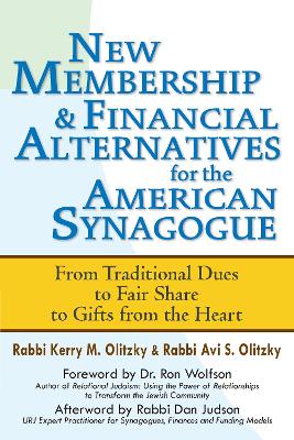 New Membership & Financial Alternatives for the American Synagogue book