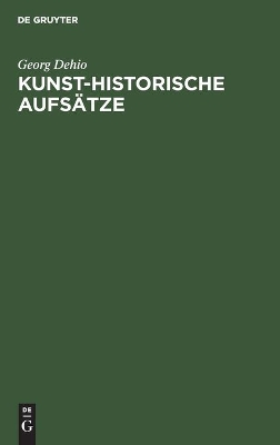 Kunst-historische Aufsätze book