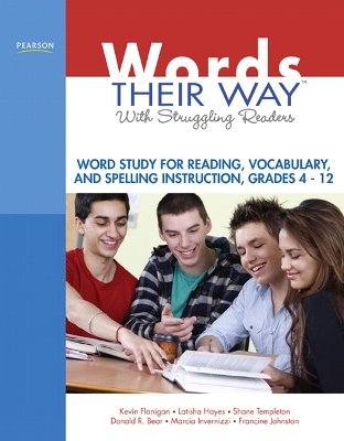 Words Their Way with Struggling Readers book