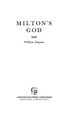 Milton's God book