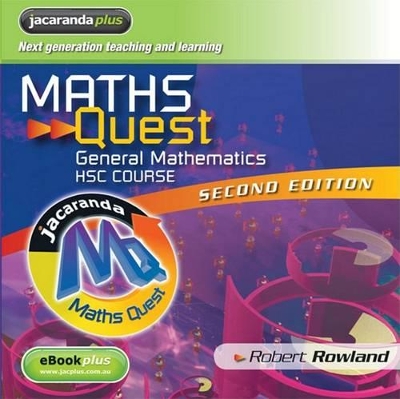 Maths Quest General Maths HSC 2E EBookPLUS book