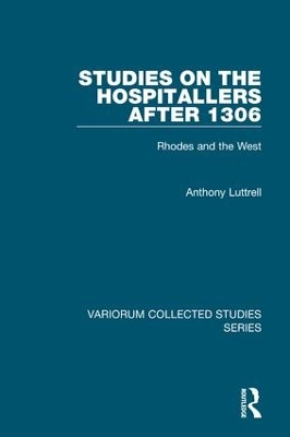 Studies on the Hospitallers After 1306 book