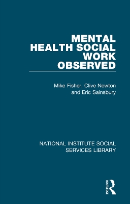 Mental Health Social Work Observed book