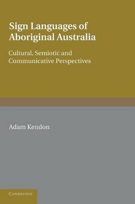 Sign Languages of Aboriginal Australia book