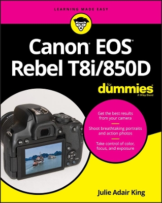 Canon EOS Rebel T8i/850D For Dummies book