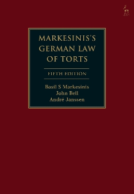 Markesinis's German Law of Torts book