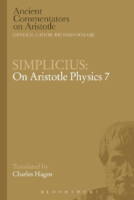 Simplicius: On Aristotle Physics 7 book