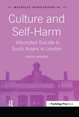 Culture and Self-Harm by Dinesh Bhugra