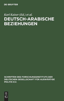 Deutsch-arabische Beziehungen book