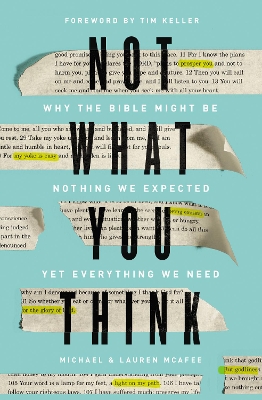 Not What You Think: Why the Bible Might Be Nothing We Expected Yet Everything We Need book