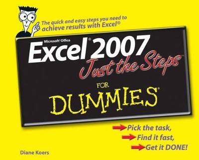 Excel 2007 Just the Steps For Dummies book