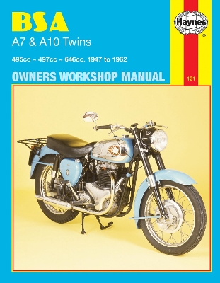 B. S. A. A7 and A10 Twins Owner's Workshop Manual book