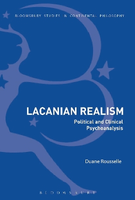 Lacanian Realism: Political and Clinical Psychoanalysis book