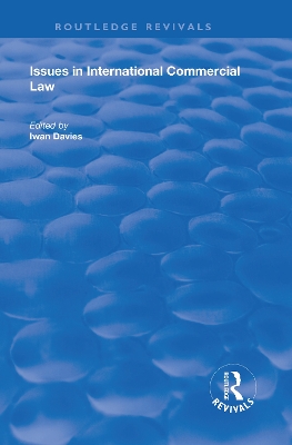 Issues in International Commercial Law book