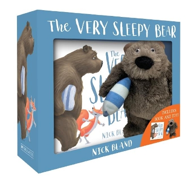 The Very Sleepy Bear Box Set with Mini Book and Plush by Nick Bland