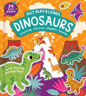 Felt Play & Learn Dinosaurs book