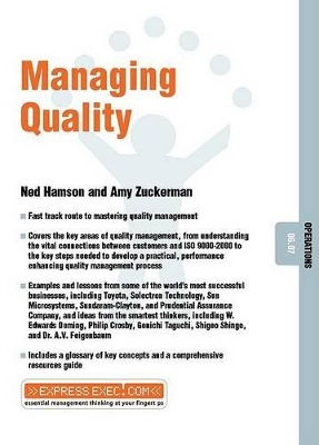 Managing Quality book