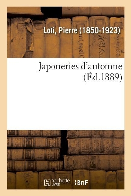 Japoneries d'Automne book