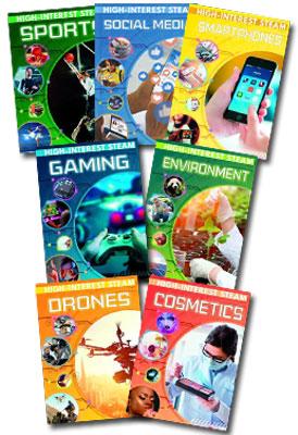 High-Interest STEAM Set of 10 Books by 