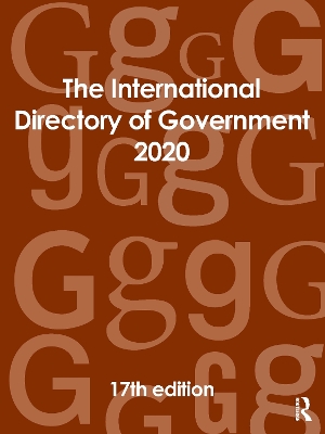 The International Directory of Government 2020 book