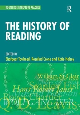 The History of Reading by Shafquat Towheed