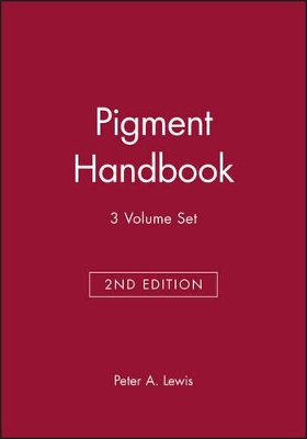 Pigment Handbook by Peter A. Lewis