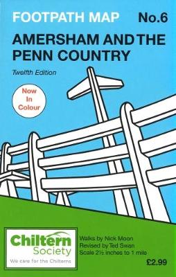 Chiltern Society Footpath Map No. 6 - Amersham and the Penn Country book