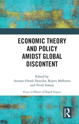 Economic Theory and Policy amidst Global Discontent book