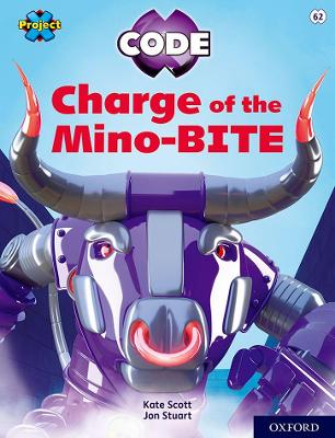 Project X CODE: Lime Book Band, Oxford Level 11: Maze Craze: Charge of the Mino-BITE book