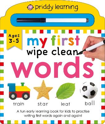 My First Wipe Clean Words book
