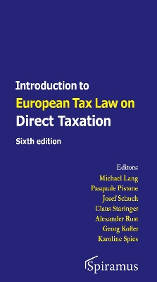 Introduction to European Tax Law: Direct Taxation book