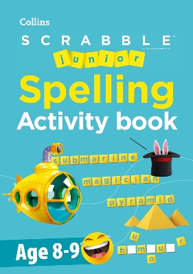 SCRABBLE™ Junior Spelling Activity Book Age 8-9 book
