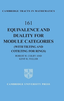 Equivalence and Duality for Module Categories with Tilting and Cotilting for Rings book