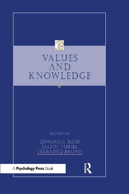 Values and Knowledge book