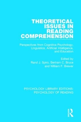 Theoretical Issues in Reading Comprehension by Rand J. Spiro