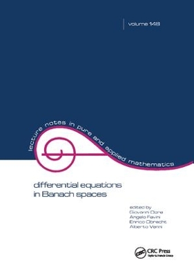 Differential Equations in Banach Spaces book